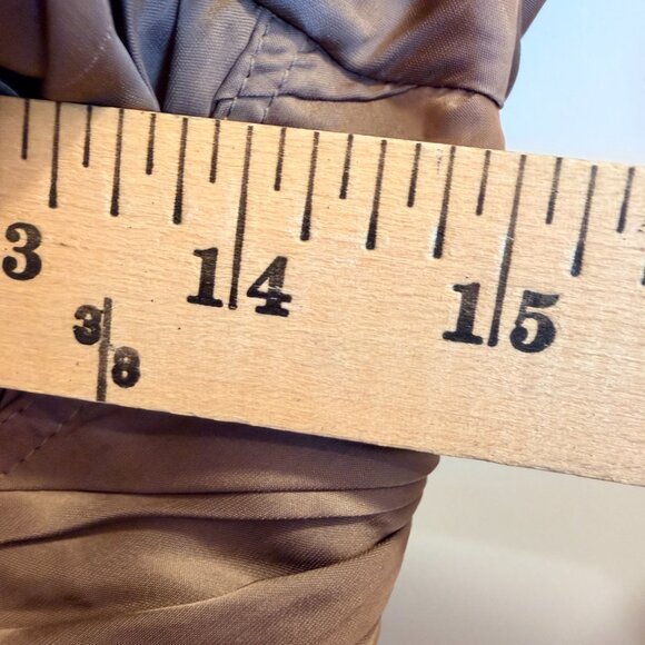 Ulla Johnson Mia Blouse Brown Ruched Long Sleeve NWT - Picture 12 of 12